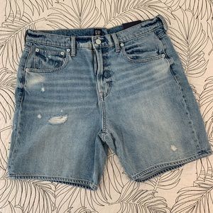 Gap High Rise Denim Shorts